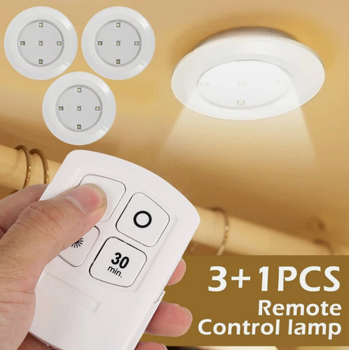 Pack led light with - led, remote