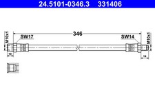 Front ate 5101 - front, brake