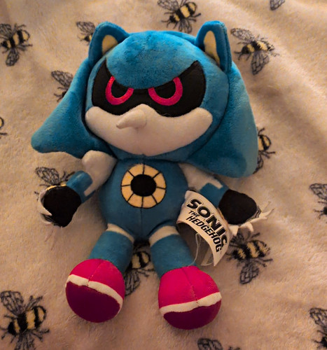 Metal sonic plush - metal,