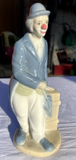 Vintage Miquel Requena Clown Porcelain Figurine 20cm tall - Excellent
