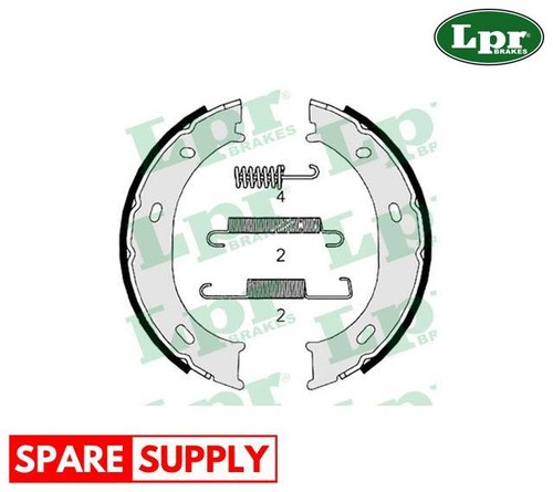 Brake shoe set parking - set,,