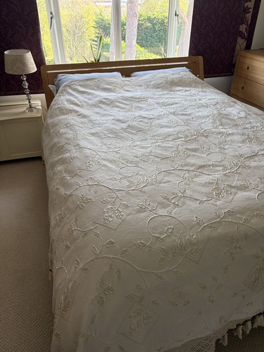 Bohemian ivory cream matelasse - bohemian,
