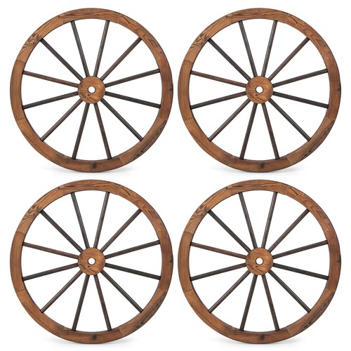 Set carbonized wooden - set, 4