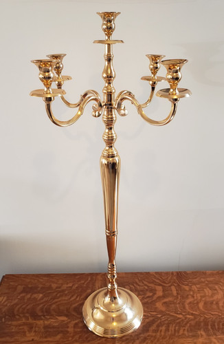 Rose gold candelabra arm - rose,