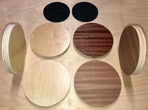 Inch wooden circles 4 - wooden,