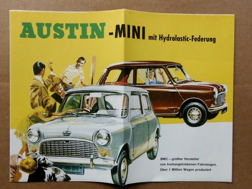 Austin mini brochure 1965 - brochure,