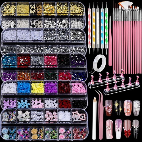 Teenitor nail art - kit:, 3d
