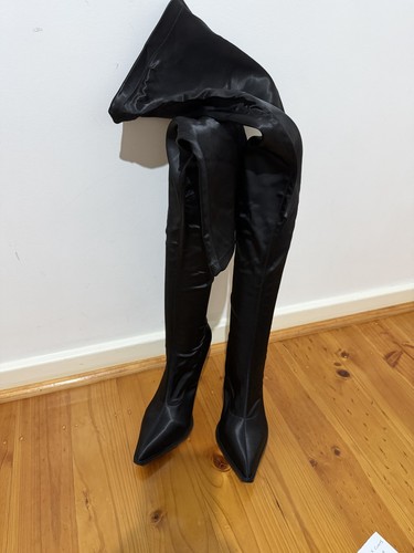 Alias mae satin thigh boots - alias,