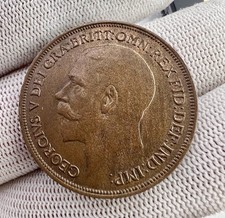 1916 George V One Penny Coin