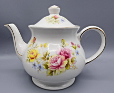 Sadler Vintage Floral Teapot Made in England - Excellent Condition