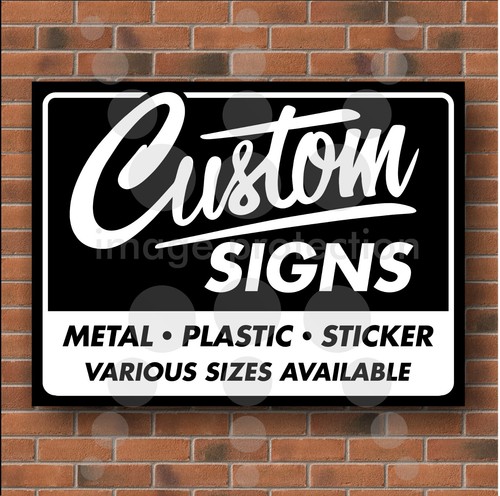 Personalised business signs - personalised,