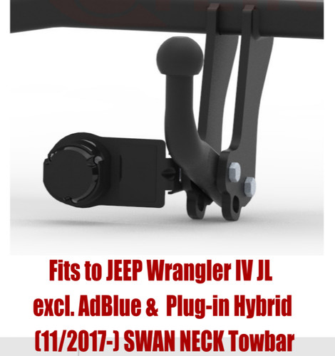 Swan neck tow - swan, jeep