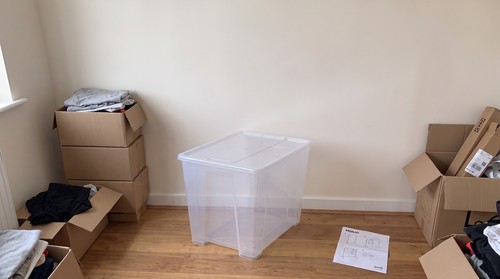 Ikea large clear plastic - large,