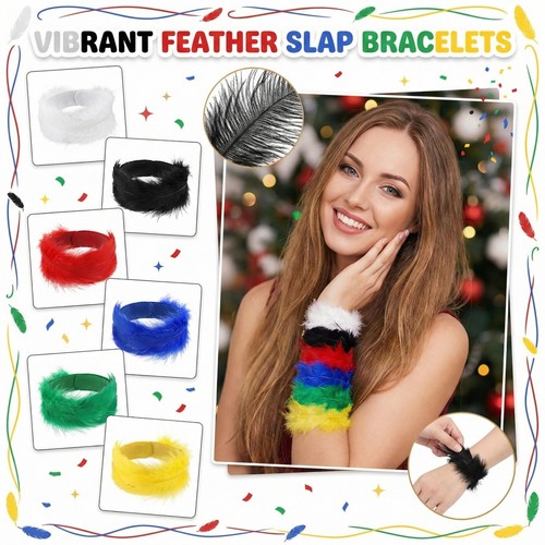 Feather cuff snap - cuff, bracelet
