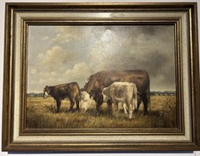 Edna Bizon Original Oil On