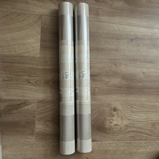 Laura Ashley Lille Truffle Bronze Linen Wallpaper x 2 Rolls New