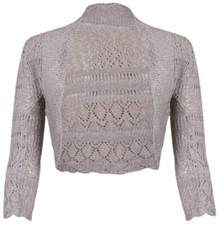 Women Crochet Bolero Knitted