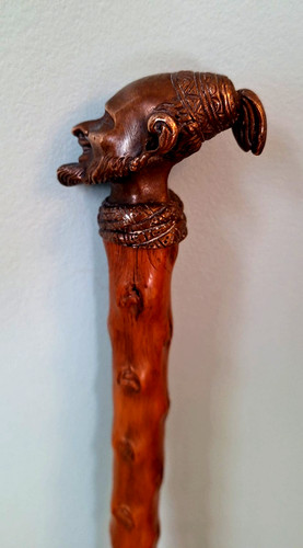 Antique irish brass leprechaun - irish,