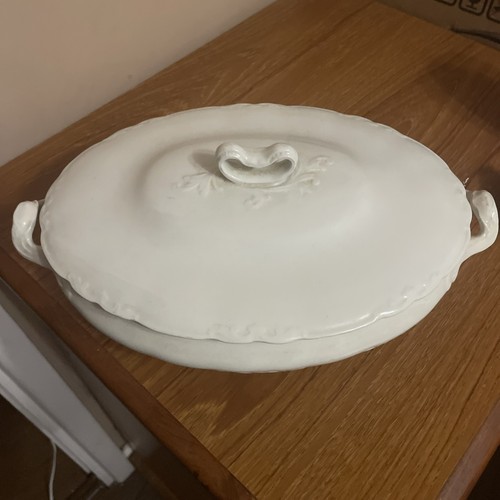 Dish oval white alfred - dish,