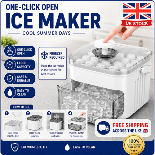 Portable ice maker with - ice,