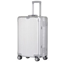 Aluminum Metal Carry on Luggage, 20 Inch Cabin Suitcase Hand Luggage