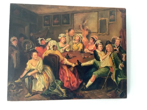 19th century oleograph