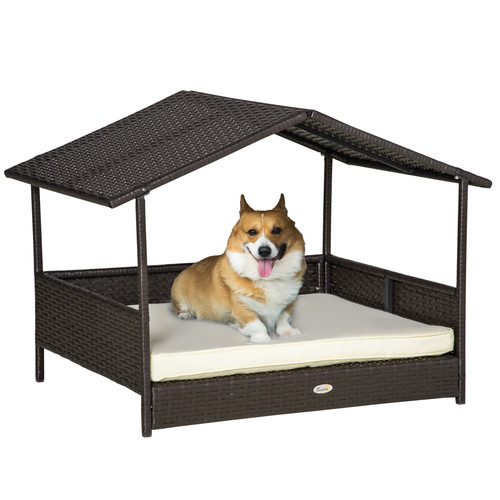 Dog house rattan pet bed - dog,