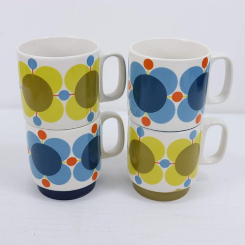 Orla kiely stackable mugs - stackable,