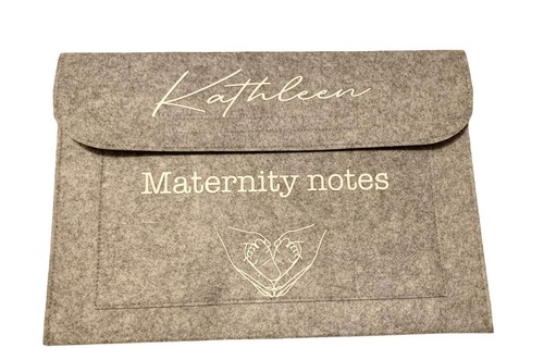 Personalised maternity note - maternity,