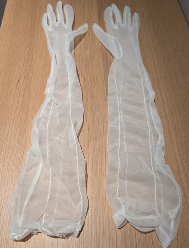 Vintage ruched nylon opera - ruched,