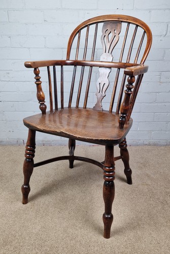 Antique windsor chair yew - antique,