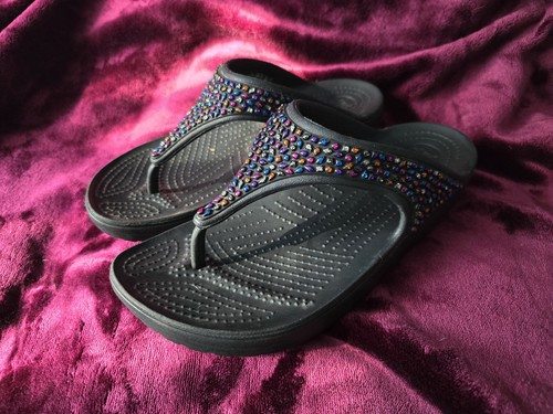 Crocs womens black sloane - crocs,