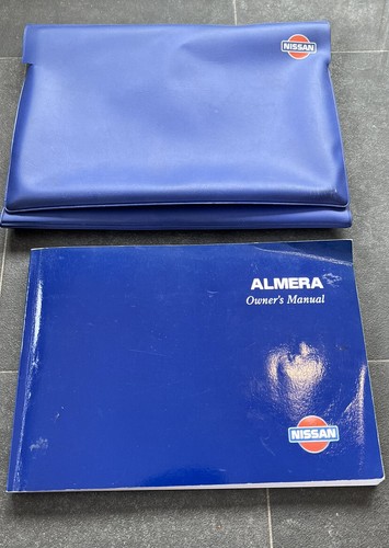 Nissan almera owners manual - nissan,