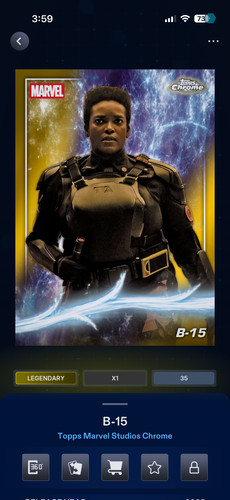 Marvel topps digital - -, b-15