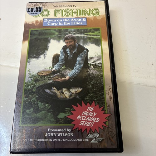 Vintage fishing vhs john - go,