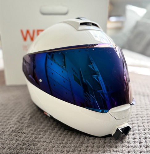 Schuberth pro helmet - helmet, white
