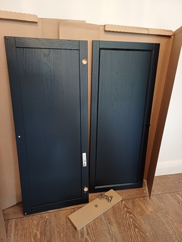 New ikea oxberg black oak - oxberg,