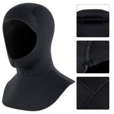 High Quality Neoprene Diving Hat for Scuba Diving and Water Sports Black