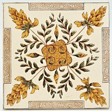 Antique Fireplace Tile