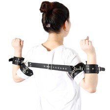 PU Leather Handcuffs Arm