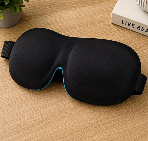 Black padded sleep - padded,