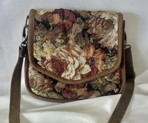 Vintage carennac floral woven - vintage,