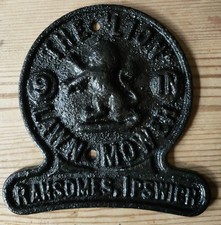 Antique Cast Iron Lion