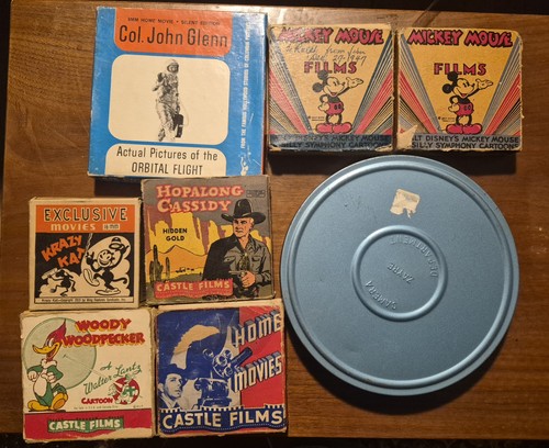 Vintage lot 16mm 8mm movies - lot,