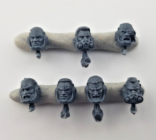 Bare Heads - Assault Terminators - Space Marines