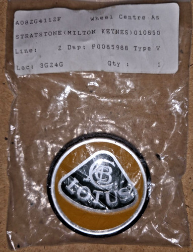 Lotus centre wheel cap - wheel,