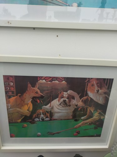 Framed art print - print, titled
