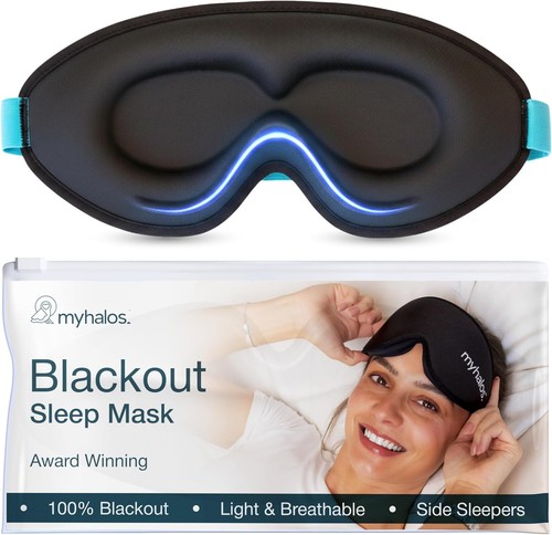 Myhalos blackout sleep mask - myhalos,