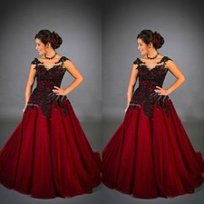 Gothic Black Red Wedding