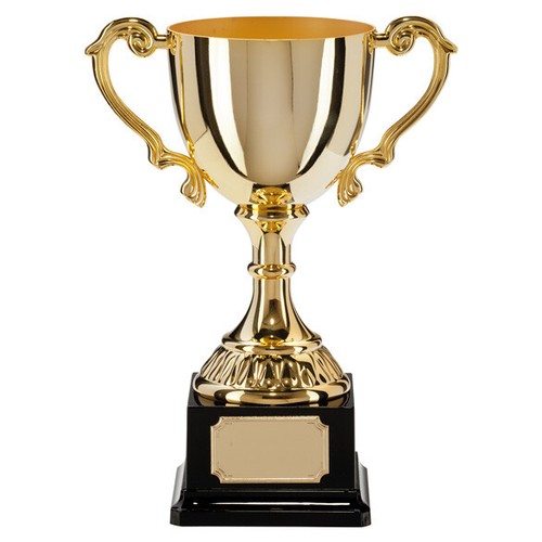 Gold plated collection cups - gold,